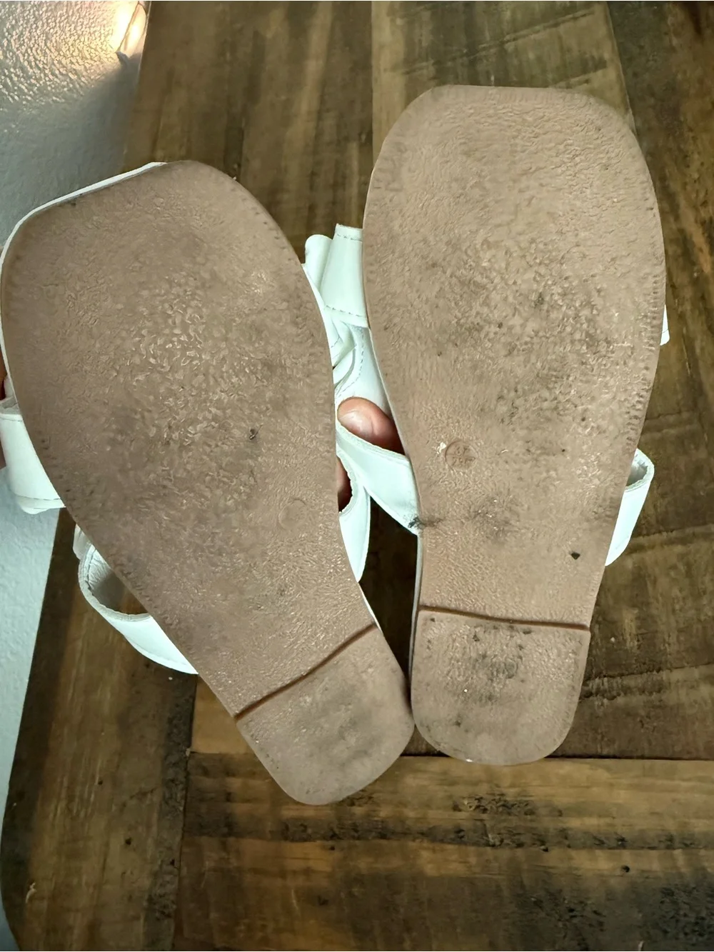 White Bow Slide Sandals for Kids - Cute Slip-On Slides